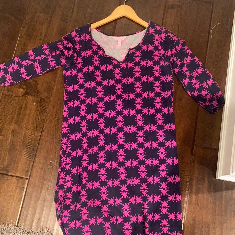 Lilly Pulitzer: super cute long sleeve dress (S)
